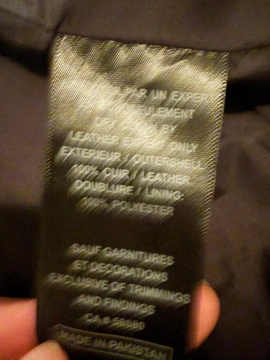 Bod and Christensen Brown Leather Blazer Jacket - Picture 5 of 5